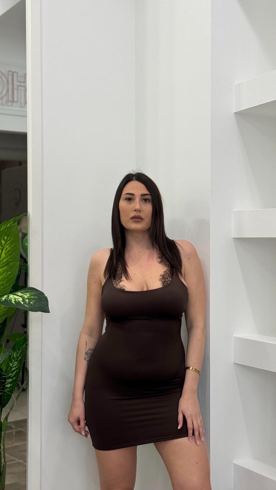 Abito Secret Marrone