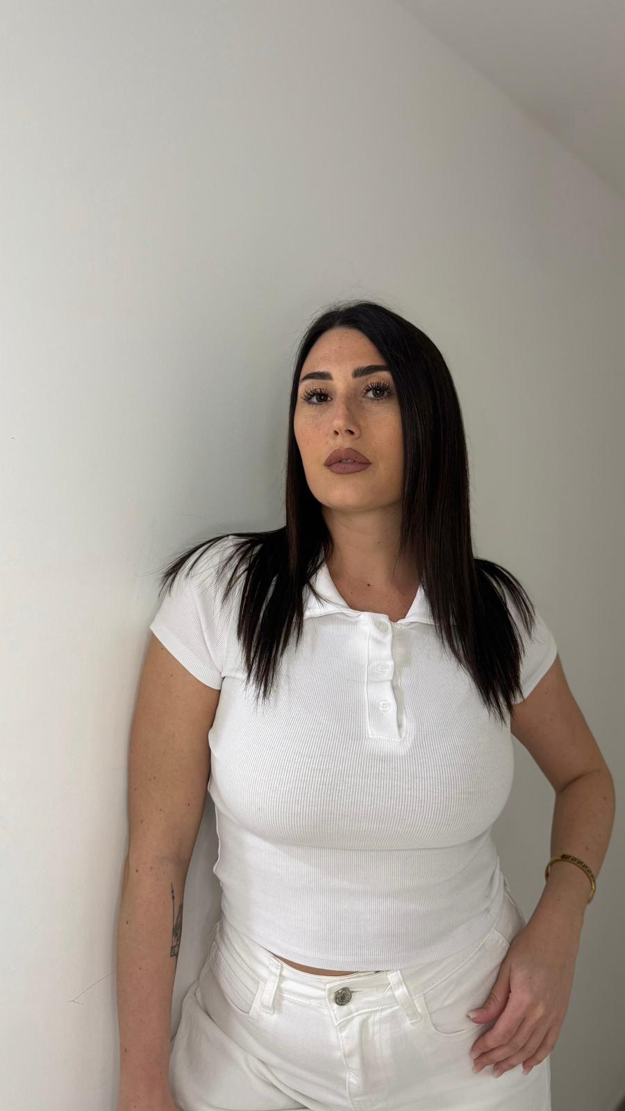 Polo Basic Bianca