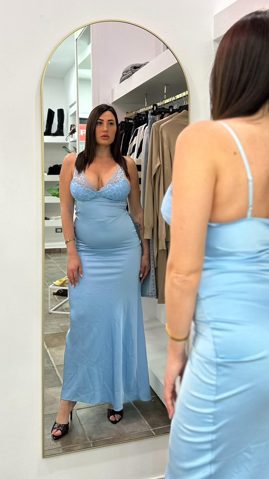 Abito Ariele Celeste