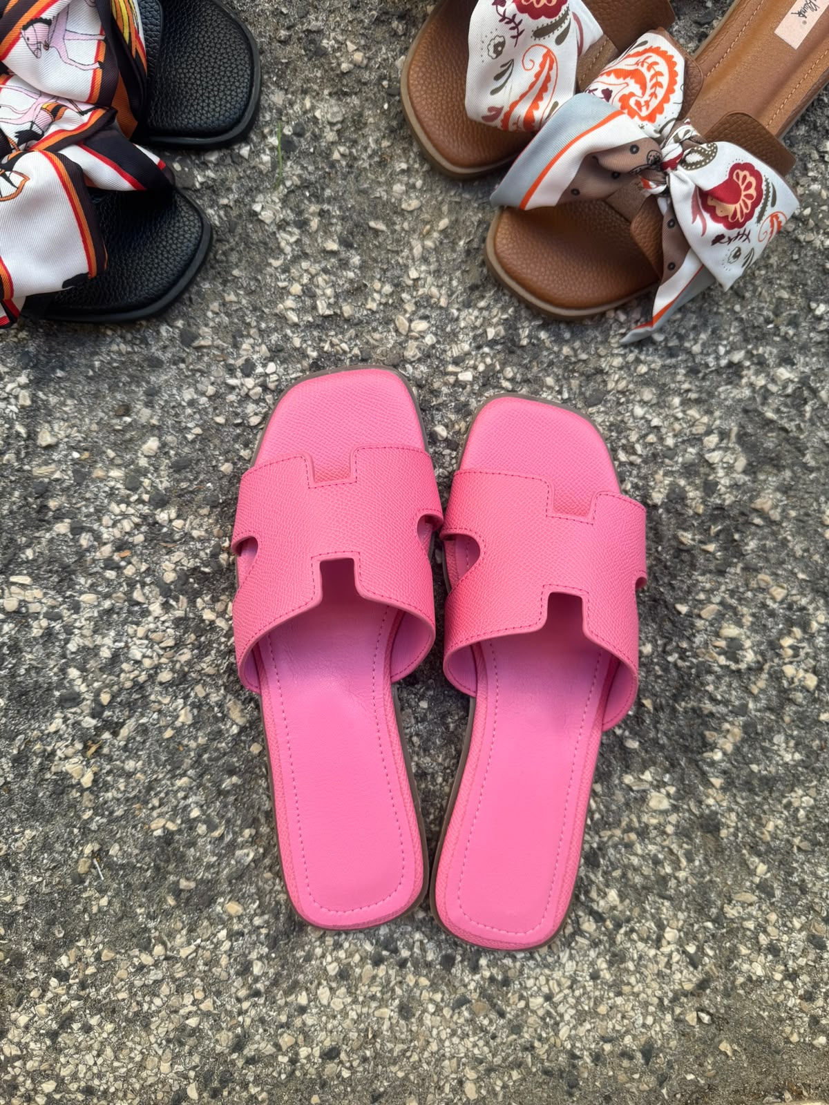Ciabatta Mod.Hermes Fuxia