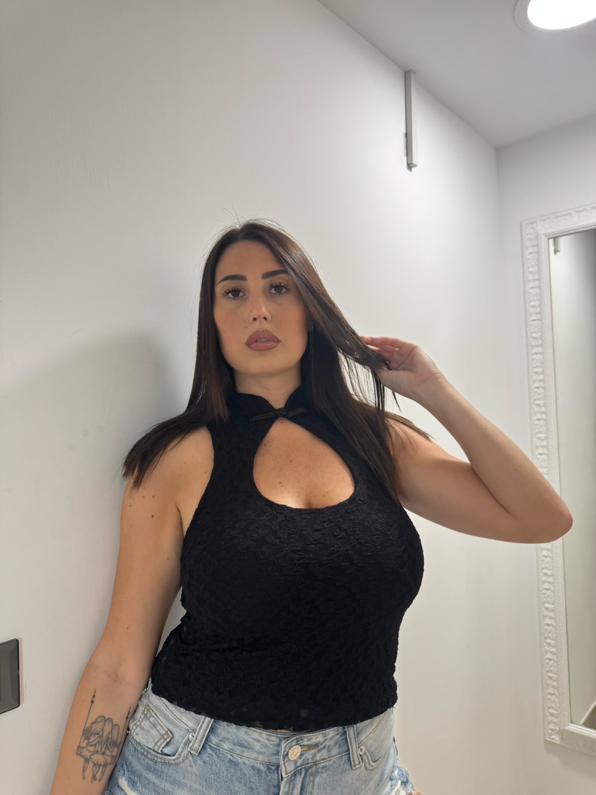 Top Lily Nero