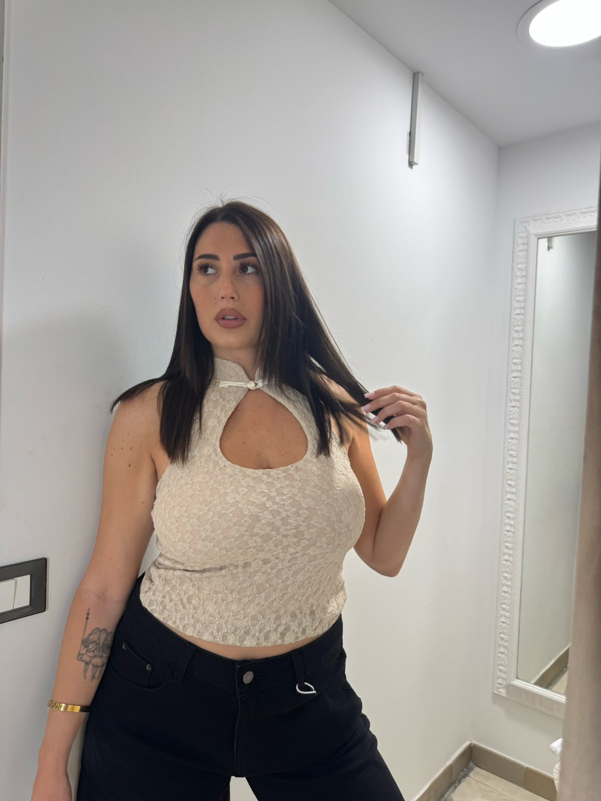 Top Lily Beige