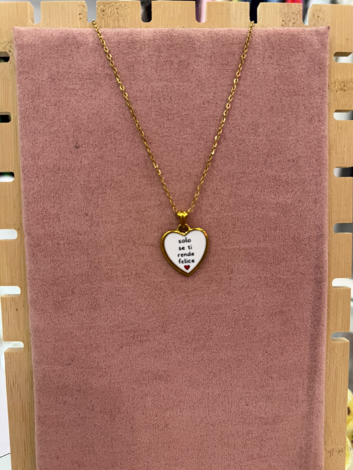 Collana Solo se ti rende felice
