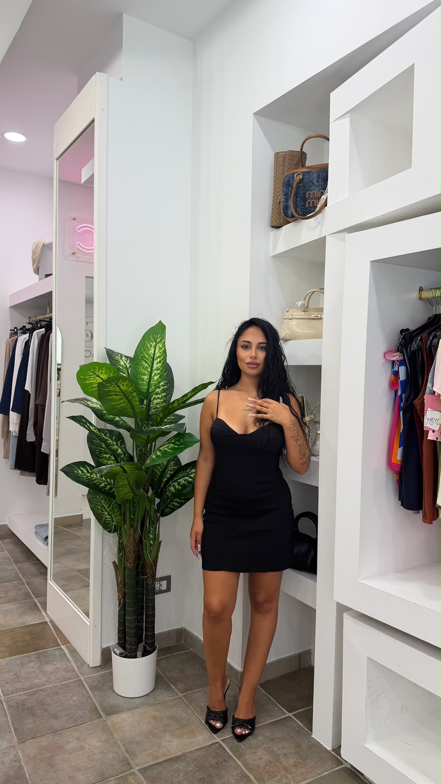 Abito Jasmine Nero