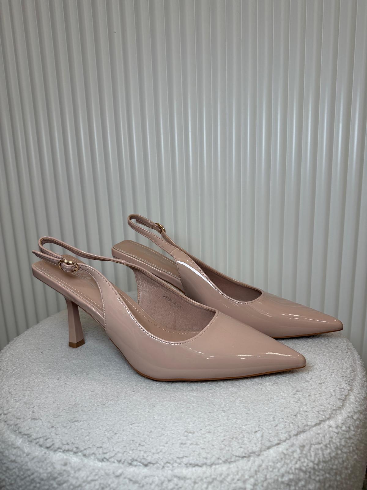 Decollete Slingback Nude