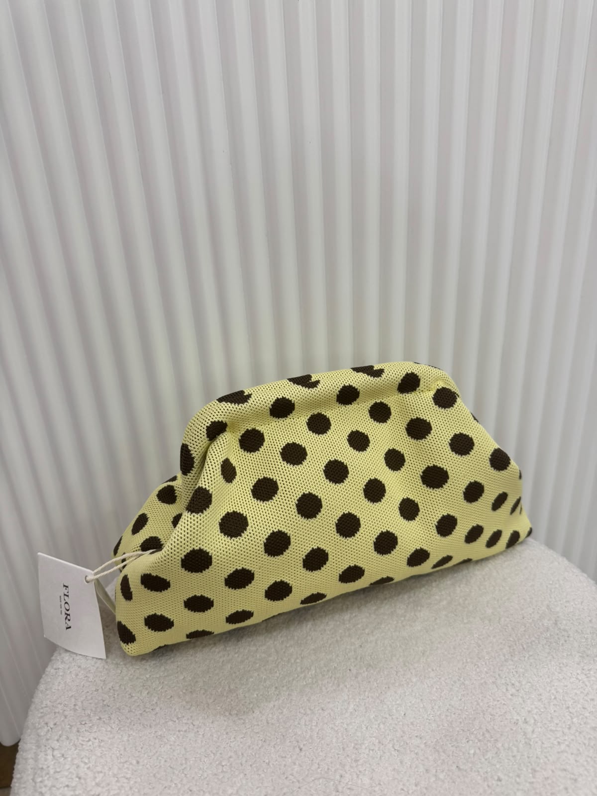 Pouch Pois Gialla\Marrone