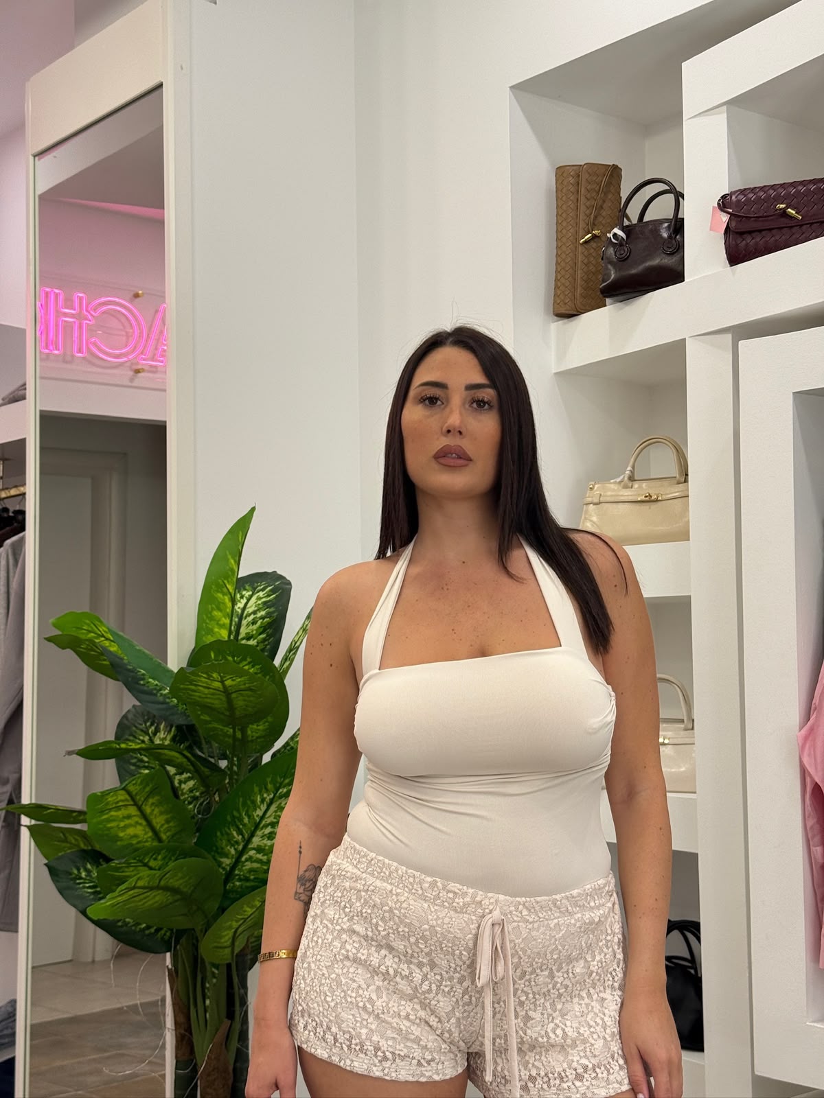 Top Giulia Beige