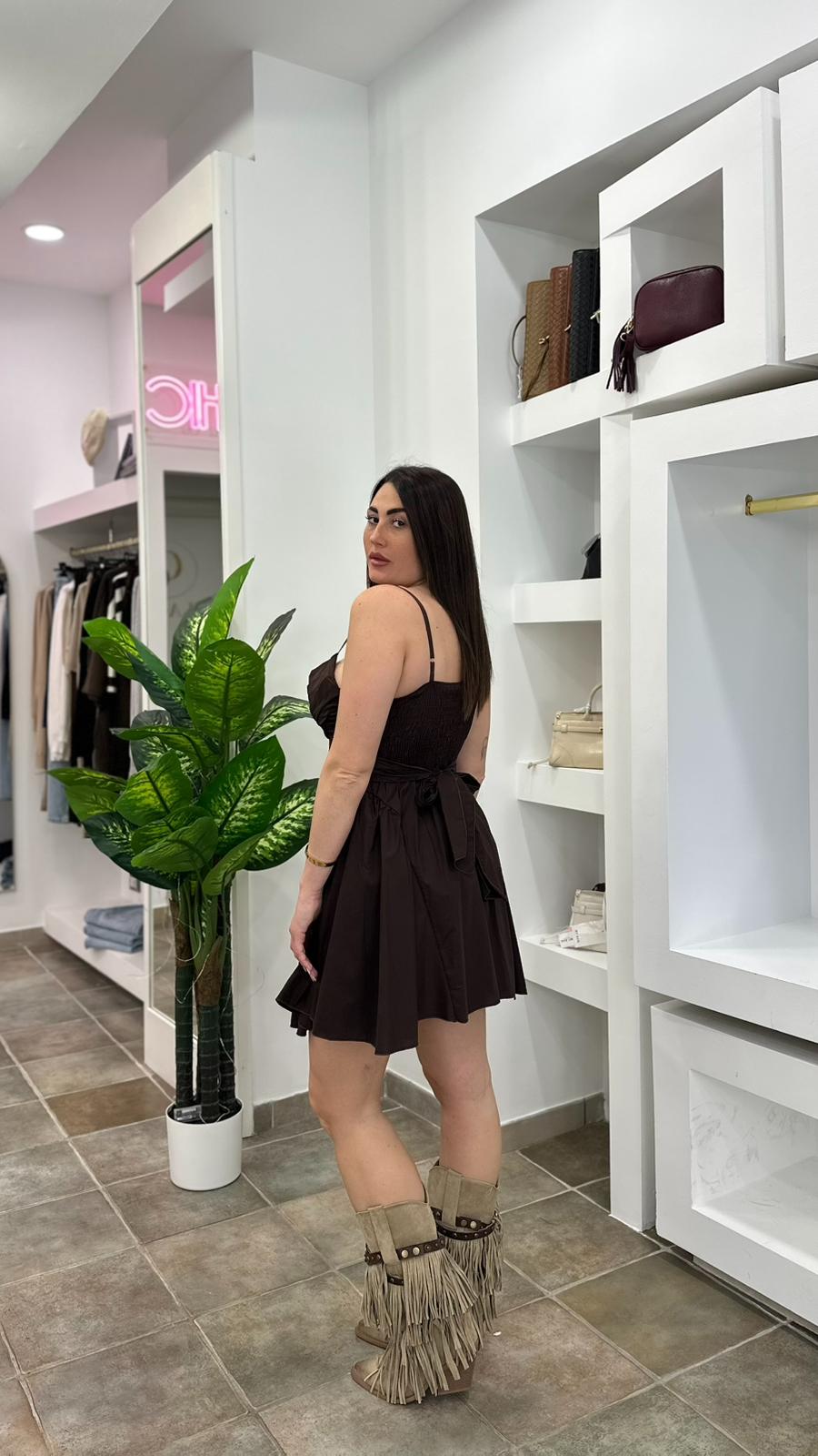 Abito Giulia Marrone