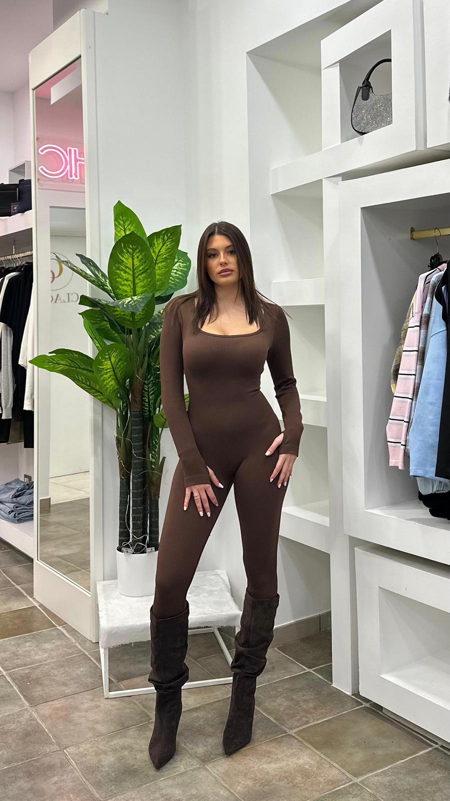 Tutina Contenitiva Marrone