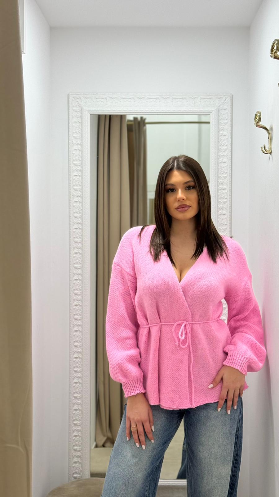 Cardigan Lucry Fucsia